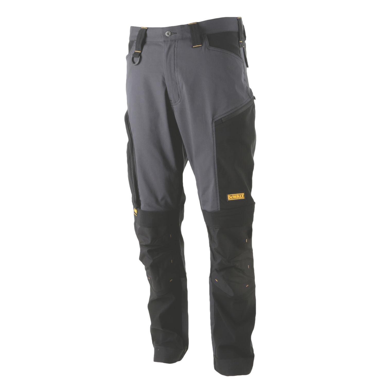 DEWALT Waterford Work Trouser Grey/Black 32" W 31" L (793FN)