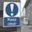 Essentials  "Keep Clear" Sign 200mm x 150mm