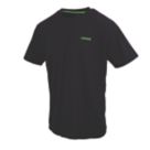 Apache Delta Short Sleeve T-Shirt Black X Large 47" Chest