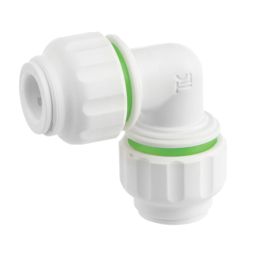 Flomasta  Plastic Push-Fit Equal 90° Elbows 10mm 10 Pack