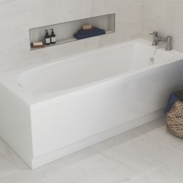 Single-Ended Bath Acrylic 2 Tap Holes 1700mm x 700mm