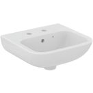 Armitage Shanks Portman 21 Hand Rinse Washbasin with Overflow 2 Tap Holes 400mm