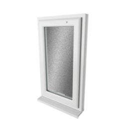 Crystal  Top Opening Obscure Triple-Glazed Casement White uPVC Window 610mm x 1040mm