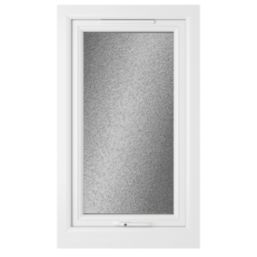 Crystal  Top Opening Obscure Triple-Glazed Casement White uPVC Window 610mm x 1040mm