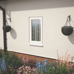 Crystal  Top Opening Obscure Triple-Glazed Casement White uPVC Window 610mm x 1040mm