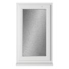 Crystal  Top Opening Obscure Triple-Glazed Casement White uPVC Window 610mm x 1040mm