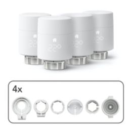 Tado  White Smart TRV Head 4 Pack