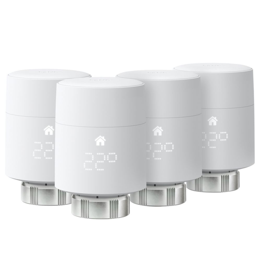 Tado White Smart TRV Head 4 Pack Screwfix