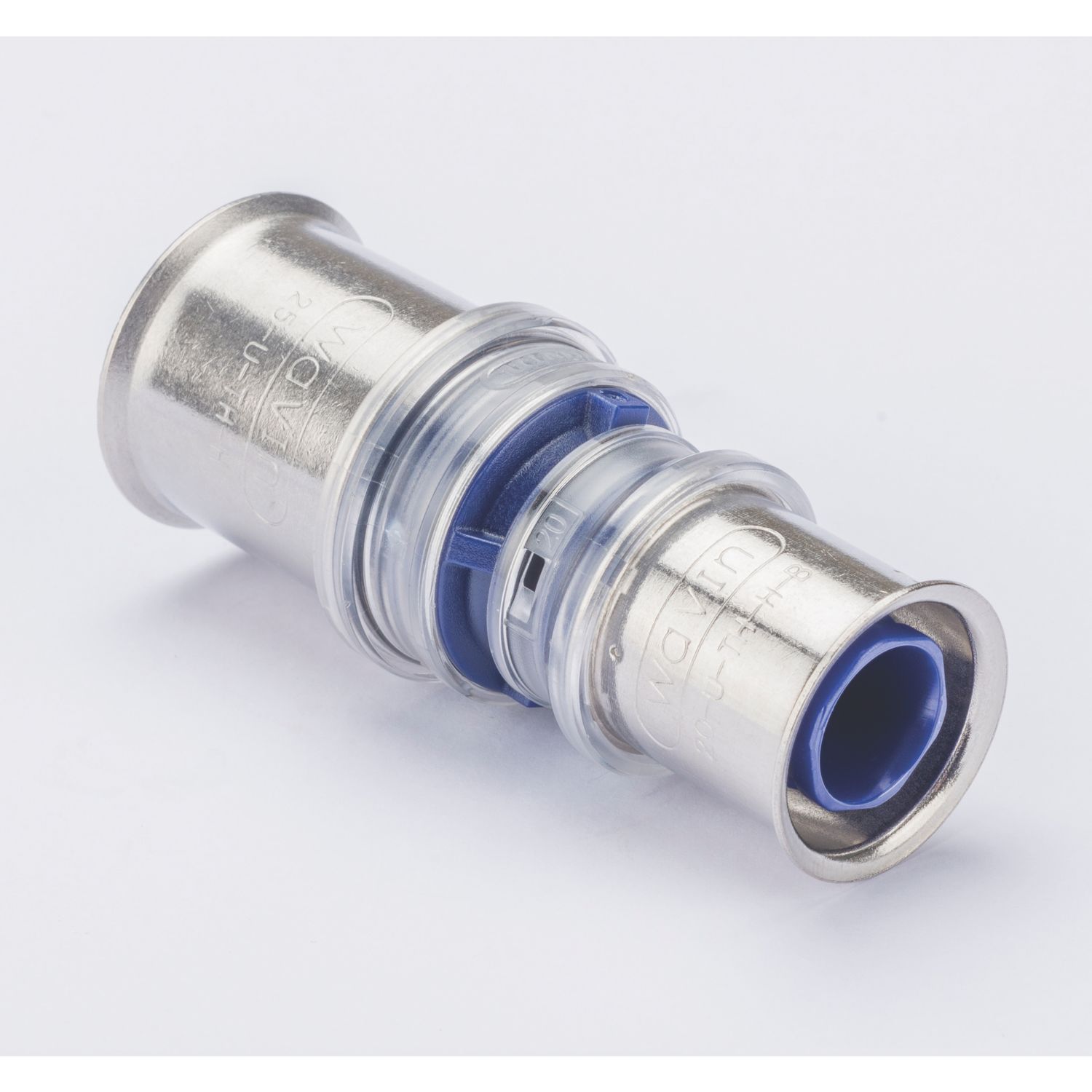 Wavin Tigris Multi-Layer Composite Press-Fit Reducing Coupler 25mm x 20mm 10 Pack (793RM)