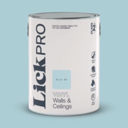 LickPro  5Ltr Blue 08 Vinyl Matt Emulsion  Paint