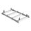 Van Guard VG337-4-L1H1 Peugeot Expert 2016 on ULTI Van Roof Bars 1400mm