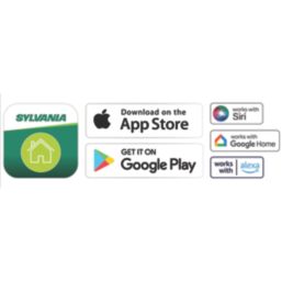 Sylvania Toledo Retro E27 G95 LED Smart Light Bulb 7W 806lm