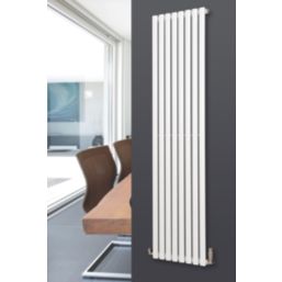 Ximax Fortuna 1800mm x 236mm 1686BTU White Vertical Designer Radiator