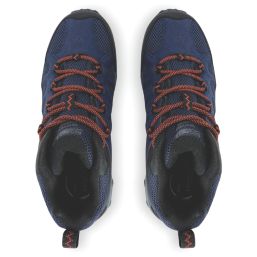 Regatta Edgepoint IV Mid Size 9  Navy / Potters Clay Waterproof  Non Safety Work Boots