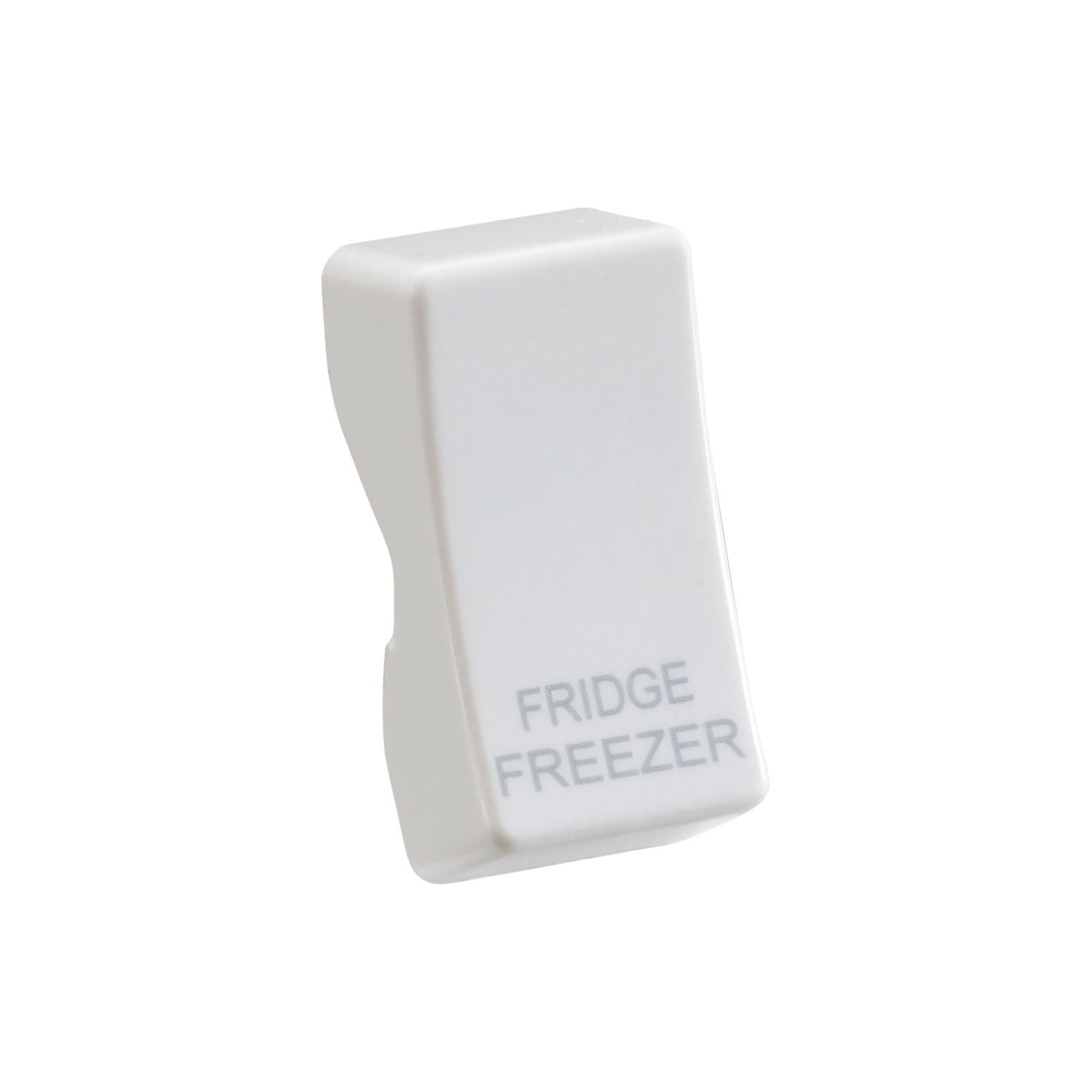 Knightsbridge 'FRIDGE FREEZER' Switch Cover White (794CR)