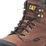 CAT Spiro    Safety Boots Dark Brown Size 10