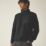 Regatta Frankie Borg Half Zip Fleece Black/Black  Small 37-38" Chest