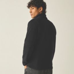 Regatta Frankie Borg Half Zip Fleece Black/Black  Small 37-38" Chest