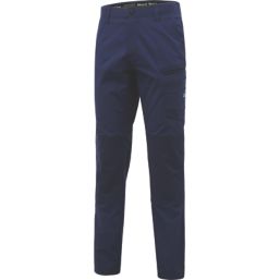 Hard Yakka Raptor Active Trousers Navy 42" W 32" L