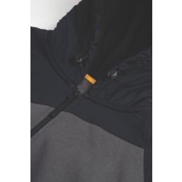 CAT Trade Hooded Sweatshirt Dark Shadow Black Small 34-37" Chest