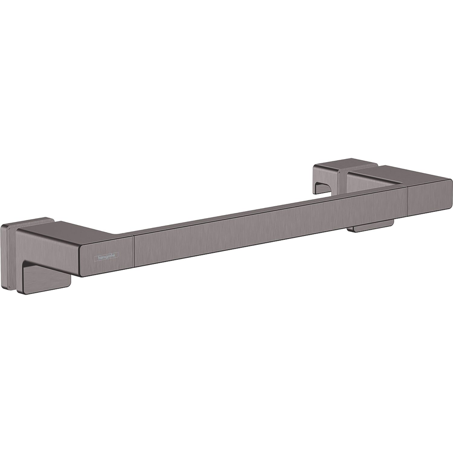 Hansgrohe AddStoris Bar Shower Door Handle Brushed Black Chrome 350mm Single (794VG)
