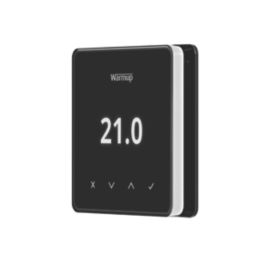 Warmup Onyx Black Element  Underfloor Heating Thermostat with Smartcare