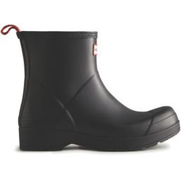 Hunter Original Play Short Size 11  Black Non Safety Wellies