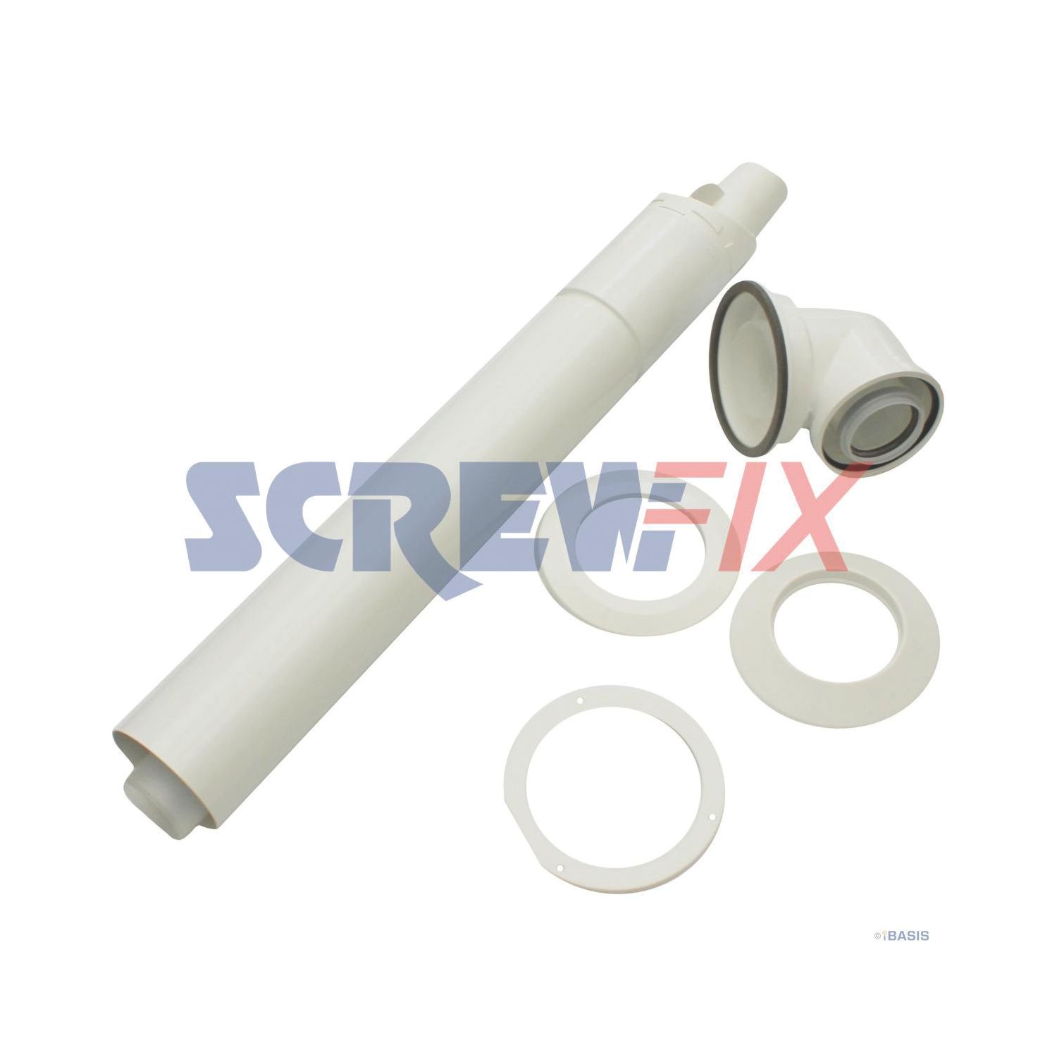 Worcester Bosch 8716119426 HORIZONTAL FLUE KIT 60/100 AZB904 (795GW)
