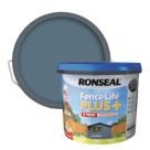 Ronseal Fence Life Plus 9Ltr Cornflower Shed & Fence Paint