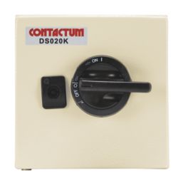Contactum DS020K 20A 3P+N+E Unfused 3-Phase Enclosed Disconnector