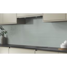 Wilsonart  Brushed Steel/Brushed Titanium High-Rise Splashback 3050mm x 750mm x 4mm