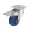 Essentials Heavy Duty Braked Swivel Castor 100mm Blue