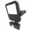 4lite  Outdoor LED Floodlight With PIR Sensor Black 30W 3150lm