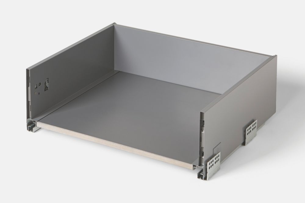 Essentials Soto Deep Drawer Box Matt Grey 600mm - Screwfix