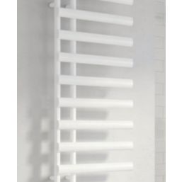 Reina 1140mm x 500mm 1588BTU White Flat Designer Towel Radiator