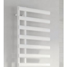 Reina 1140mm x 500mm 1588BTU White Flat Designer Towel Radiator