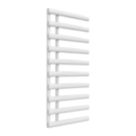 Reina 1140mm x 500mm 1588BTU White Flat Designer Towel Radiator