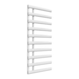 Reina 1140mm x 500mm 1588BTU White Flat Designer Towel Radiator