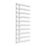 Reina 1140mm x 500mm 1588BTU White Flat Designer Towel Radiator