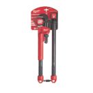 Milwaukee Cheater Adjustable Pipe Wrench 10-24"