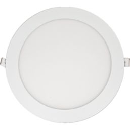 Luceco ECO Circular Fixed  LED Low Profile Slimline Downlight White 18W 1530lm