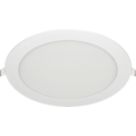 Luceco ECO Circular Fixed  LED Low Profile Slimline Downlight White 18W 1530lm