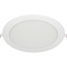 Luceco ECO Circular Fixed  LED Low Profile Slimline Downlight White 18W 1530lm