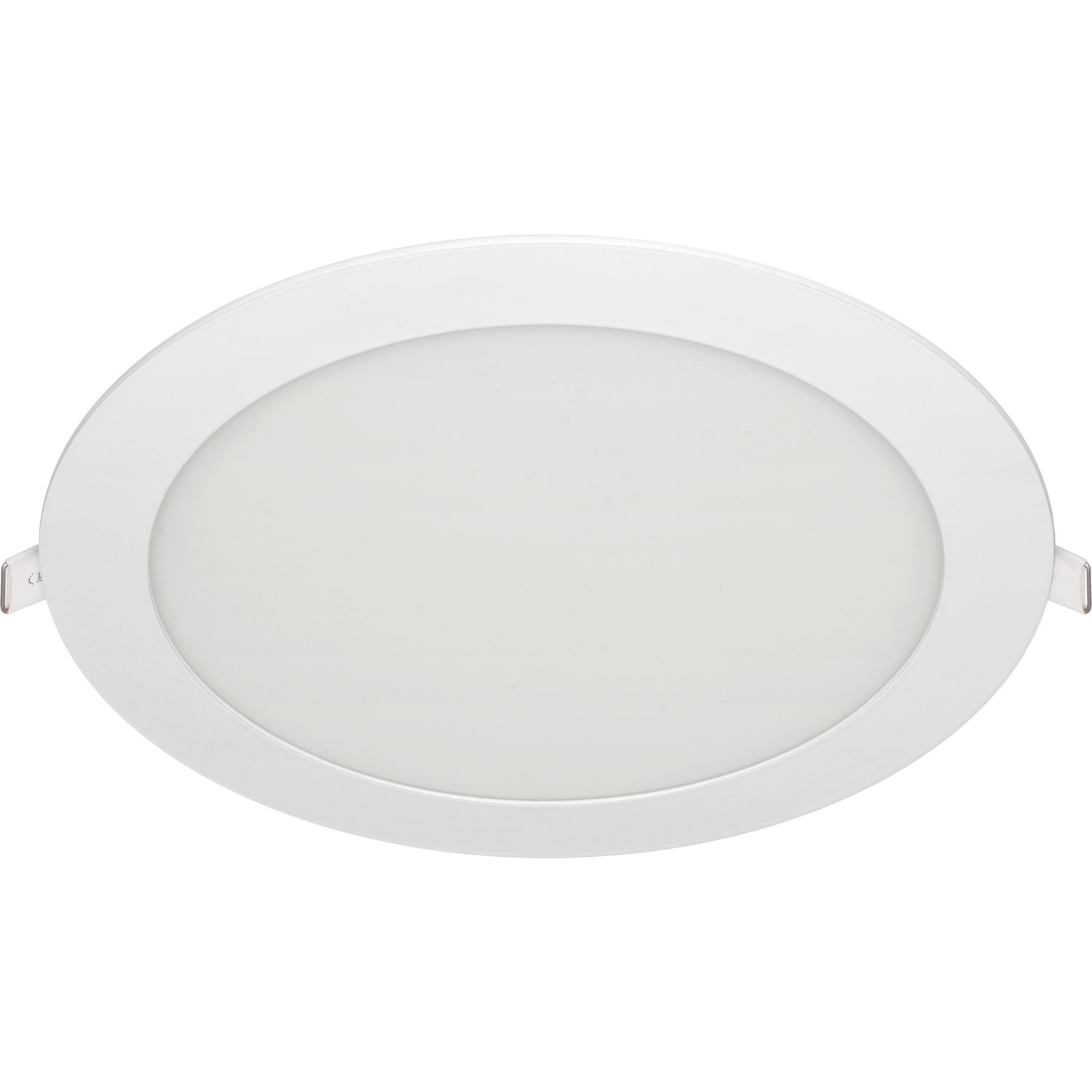 Luceco ECO Circular Fixed LED Low Profile Slimline Downlight White 18W 1530lm (795PX)