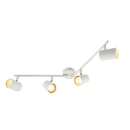 Saxby Toro Bar 4-Light Spotlight White