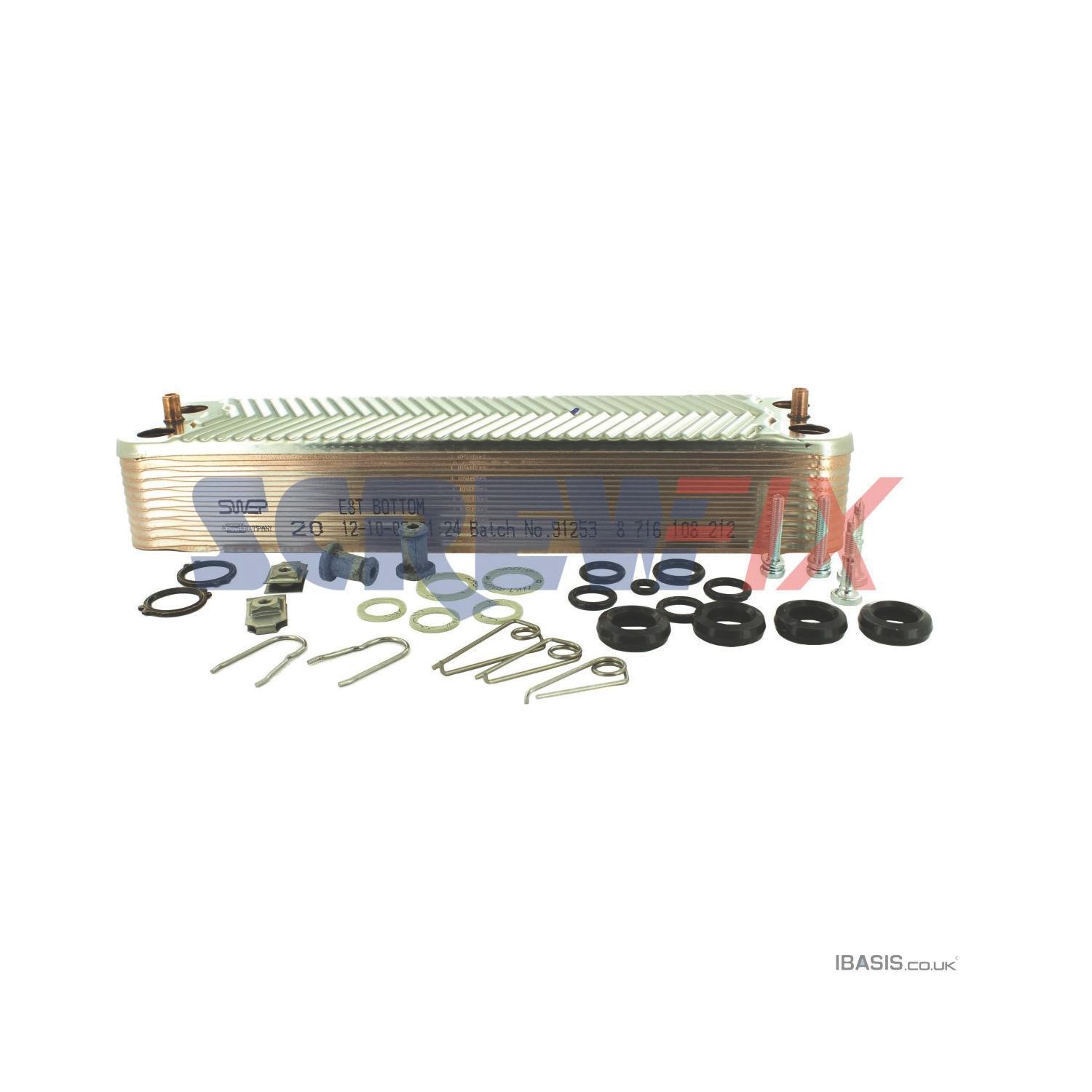 Worcester Bosch 87161066860 12-Plate Heat Exchanger (795TP)