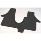 Unique Products Volkswagen Transporter T6 Twin Seat 2015 - 2022 Rubber Automotive Mat
