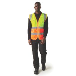 Regatta Pro Executive Hi-Vis Vest Yellow/Orange Medium 39.5" Chest