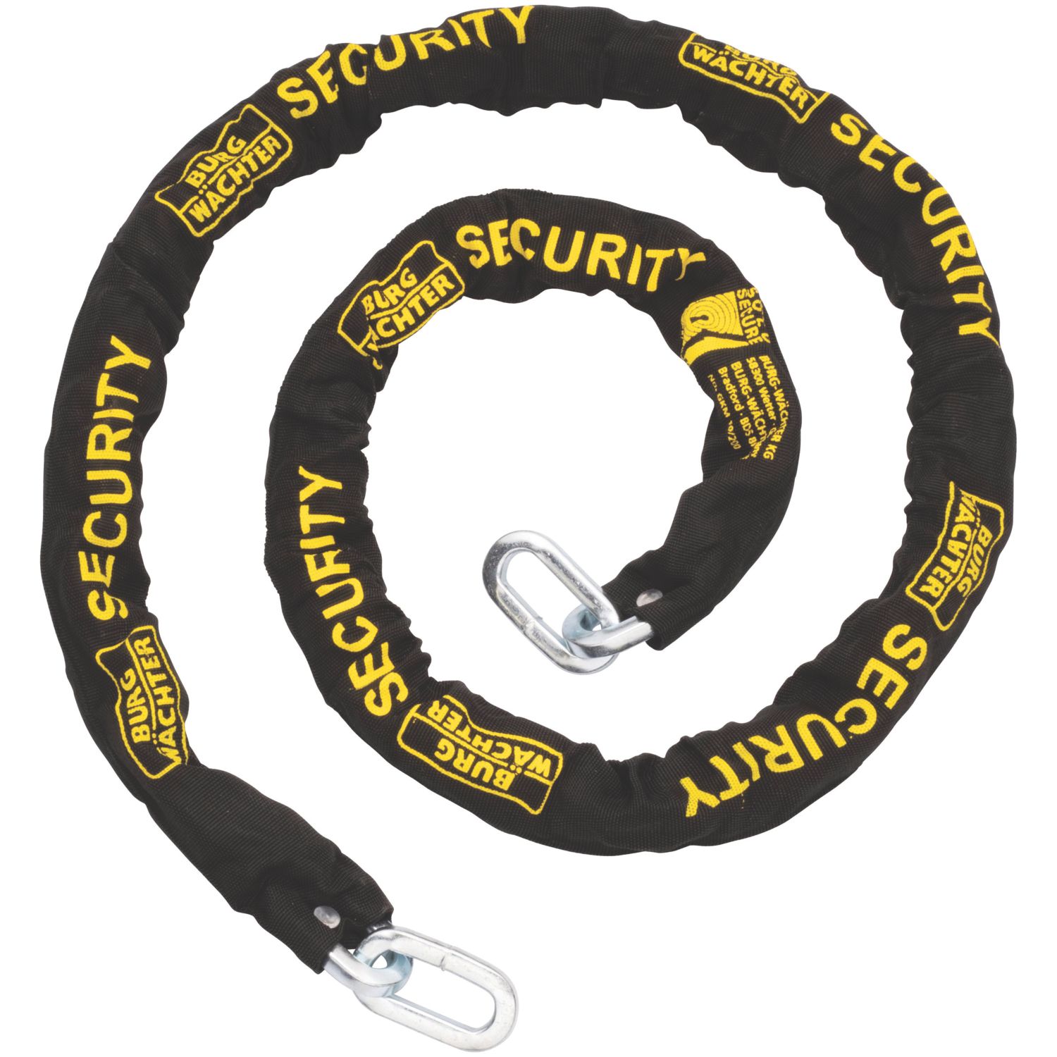 Burg-Wachter Hardened Steel Heavy Duty Chain 2m x 10mm (795YY)