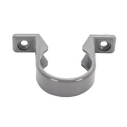 FloPlast  Pipe Clips Grey 32mm 20 Pack